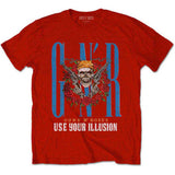 Guns N Roses T Shirt - Bandana Skull
