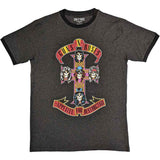 Guns N Roses T Shirt - Appetite For Destruction Ringer
