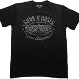 Guns N Roses T Shirt - LA Logo Diamante
