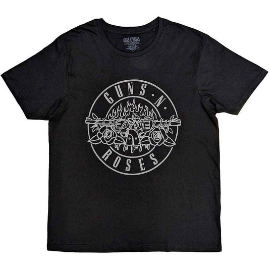 Guns N Roses T Shirt - Classic Bullet Mono