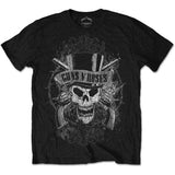 Guns N Roses T Shirt - Faded Skull | Buy Now For 24.99