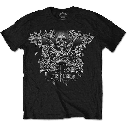 Guns N Roses T Shirt - Skeleton Guns