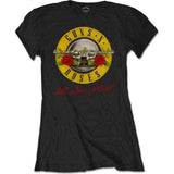 Guns N Roses Woman's T Shirt - Not In This Lifetime Tour
