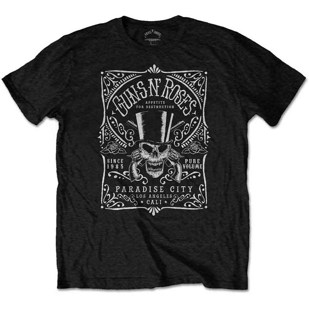 Guns N Roses T Shirt - Bourbon Label