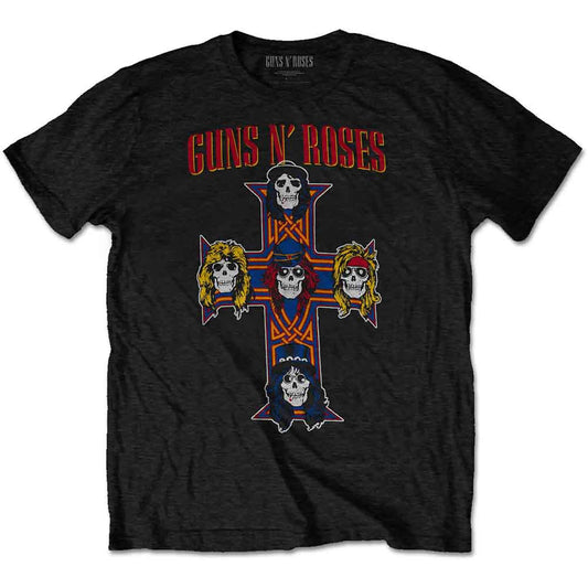 Guns N Roses T Shirt - Vintage Cross
