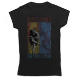 Guns N Roses Woman's T Shirt - Use Your Illusion