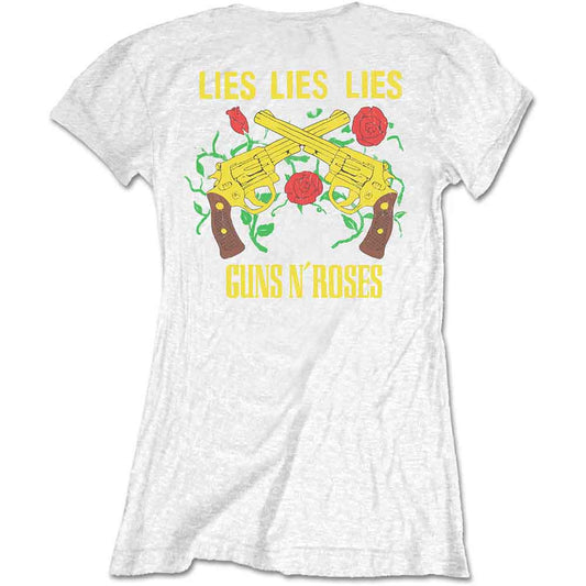 Guns N Roses Woman's T Shirt - Lies, Lies, Lies