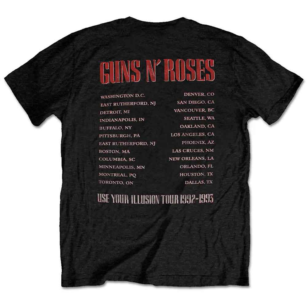 Guns N Roses T Shirt - Illusion Tour