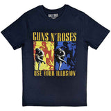 Guns N Roses T Shirt - UYI Navy