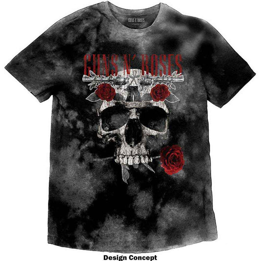 Guns N Roses T Shirt - Flower Skull