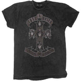 Guns N Roses Children's T Shirt - Monochrome Cross