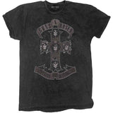 Guns N Roses T Shirt - Monochrome Cross