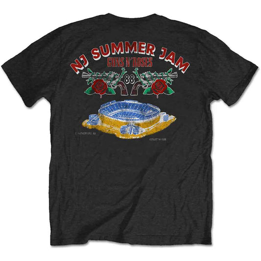 Guns N Roses T Shirt - NJ Summer Jam 1988