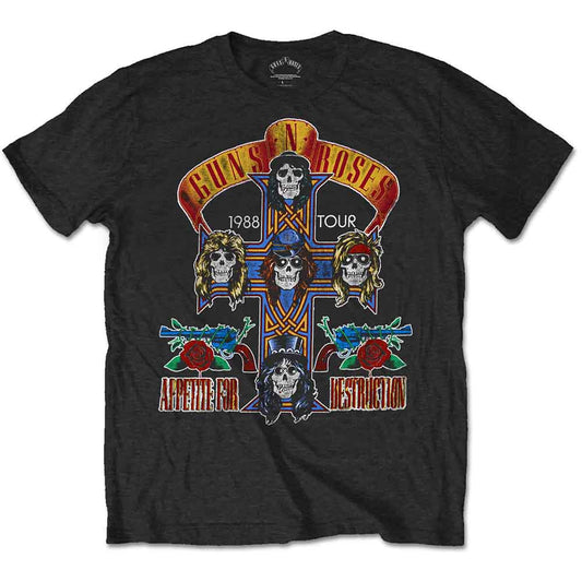 Guns N Roses T Shirt - NJ Summer Jam 1988