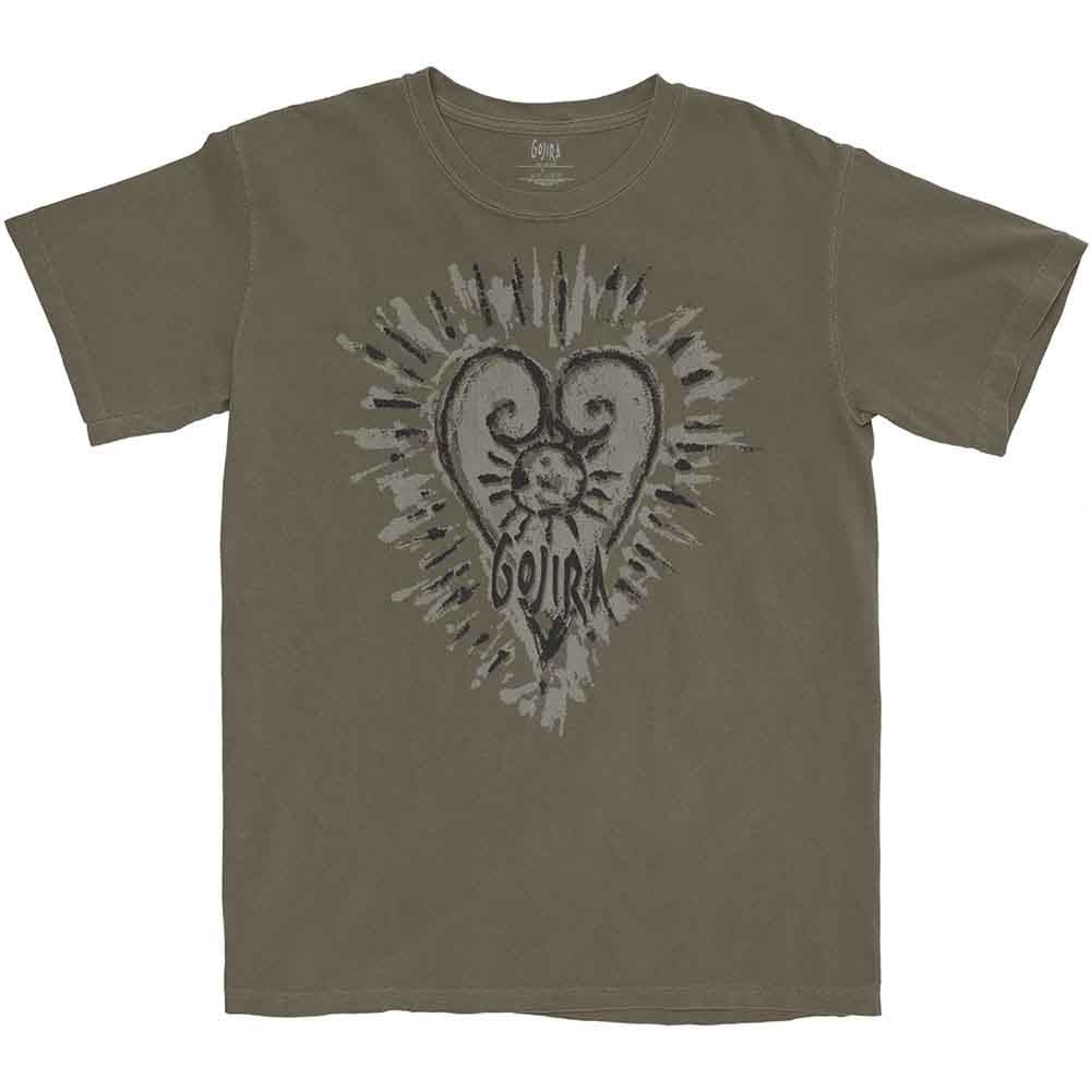 Gojira T Shirt - Fortitude Heart