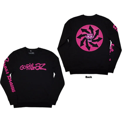 Gorillaz Sweatshirt - Craker Island Pazuzu Spiral | Buy Now For 39.99