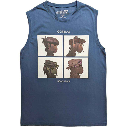Gorillaz Vest Top - Demon Days