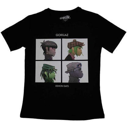 Gorillaz Women's T Shirt - Demon Days | Buy Now For 24.99
