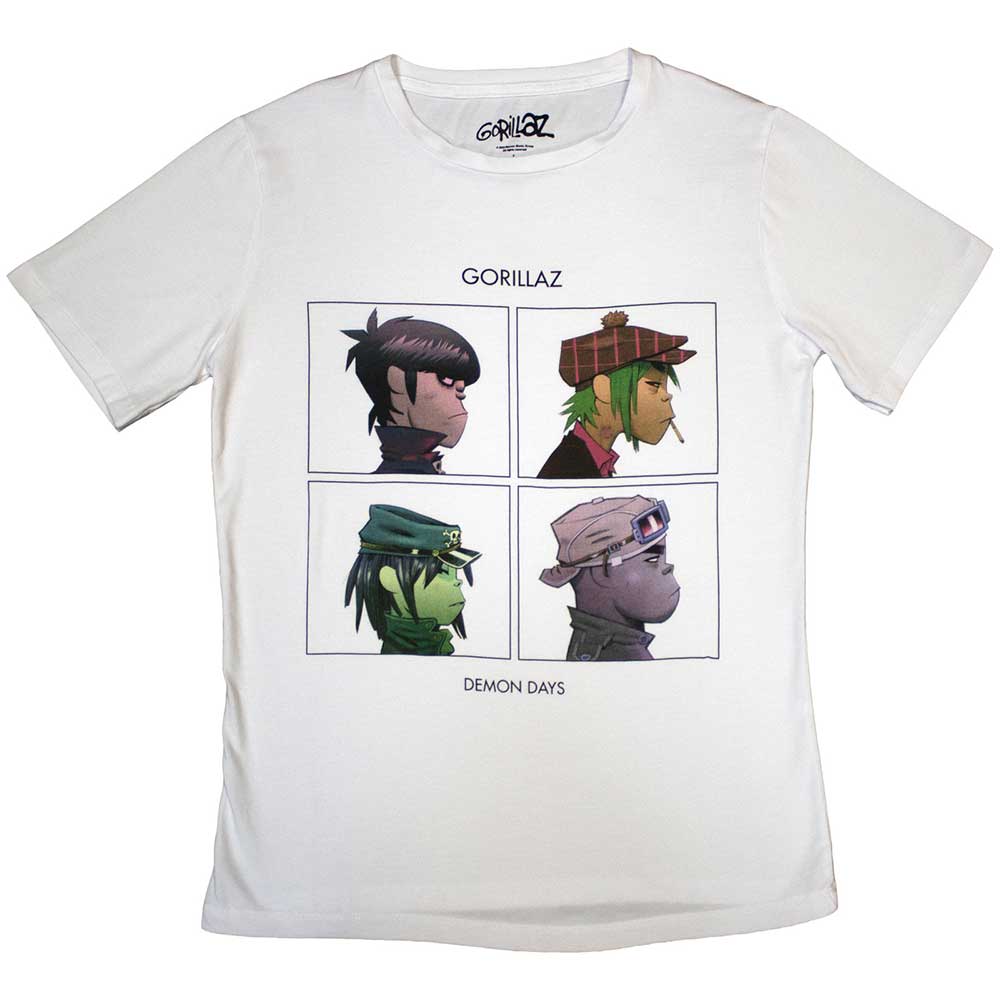 Gorillaz Women's T Shirt - Demon Days | Buy Now For 24.99