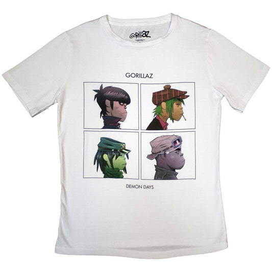 Gorillaz Women's T Shirt - Demon Days | Buy Now For 24.99