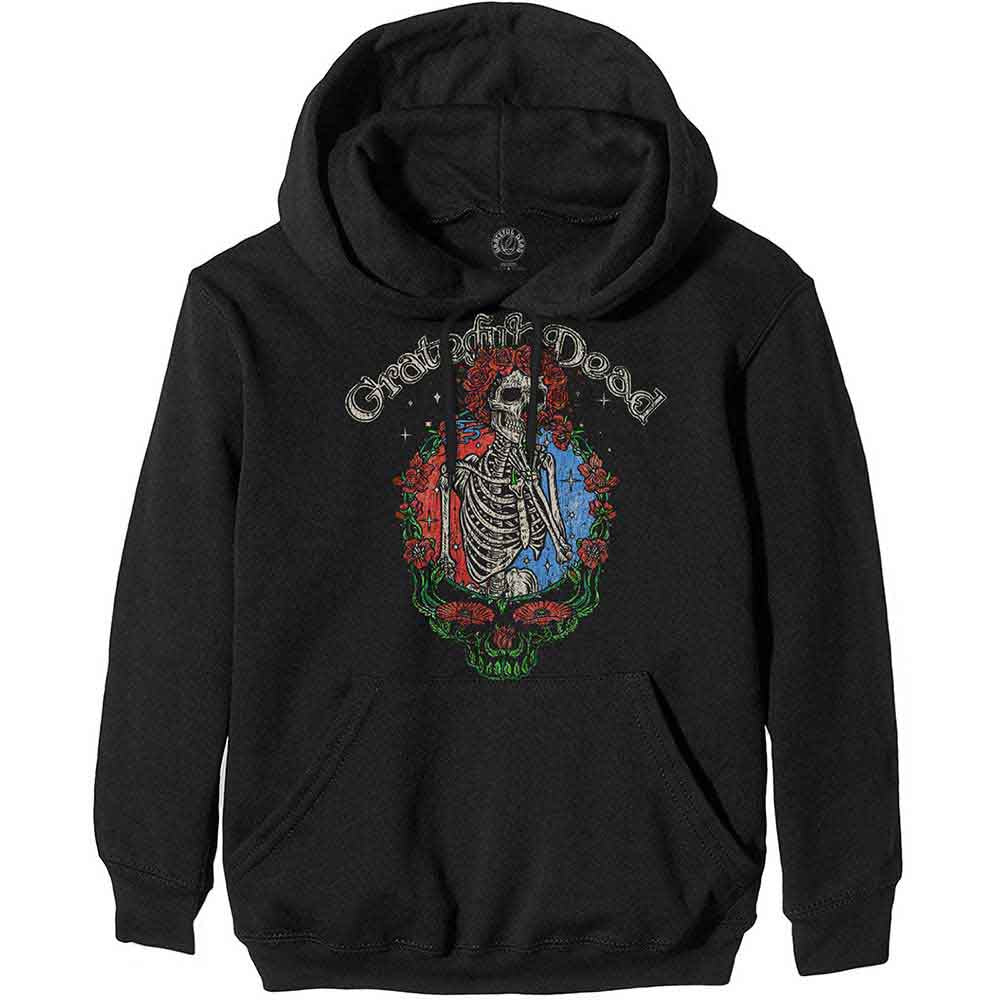 Grateful Dead Pullover Hoodie - Floral Stealie