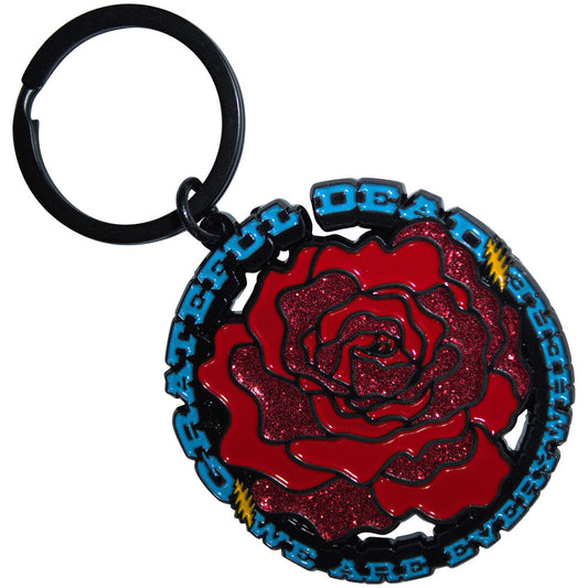 Grateful Dead Standard Keychains - Everywhere Rose