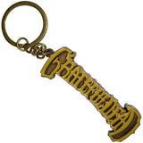 Grateful Dead Standard Keychains - Gold Logo
