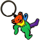 Grateful Dead Standard Keychains - Green Body Dancing Bear