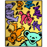 Grateful Dead Fridge Magnets - Dancing Bears & Lightning Bolts