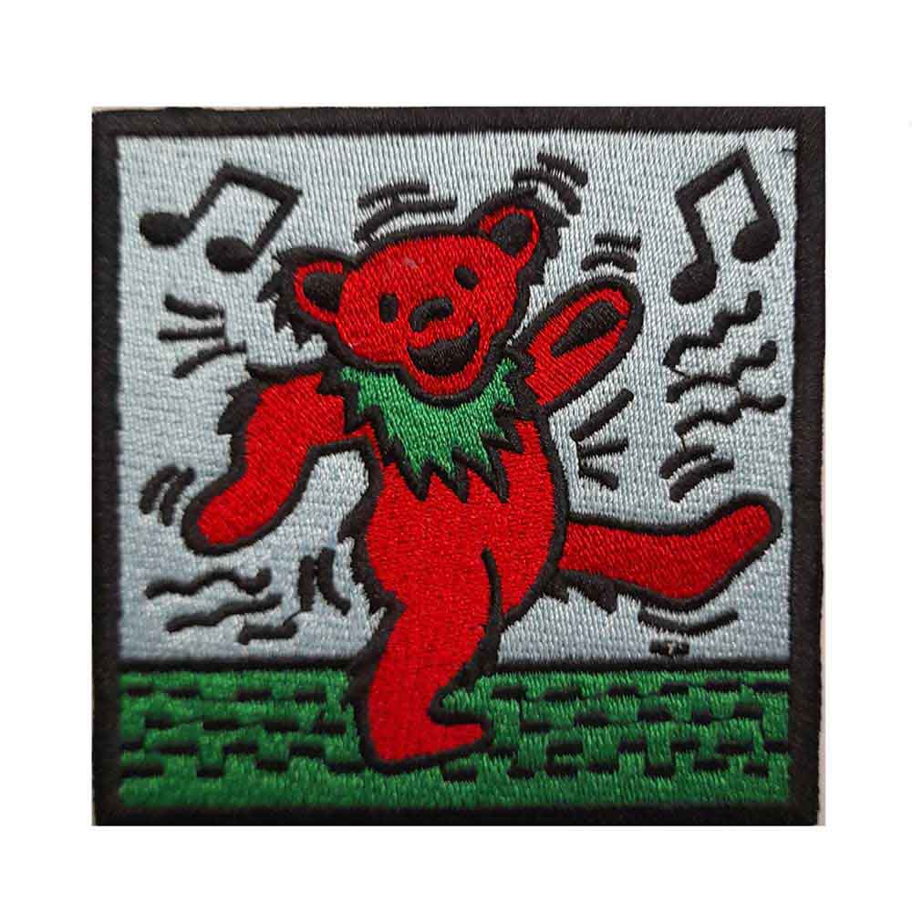 Grateful Dead Patches - Iron On - Dancing Bear