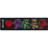 Grateful Dead Patches - Iron On - I Love Bears