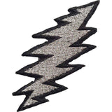 Grateful Dead Patches - Iron On - Lightning Silver