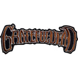 Grateful Dead Patches - Iron On - Gold Logo