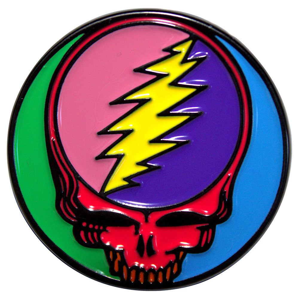 Grateful Dead Pin - Badge - Multicoloured Steal Your Face
