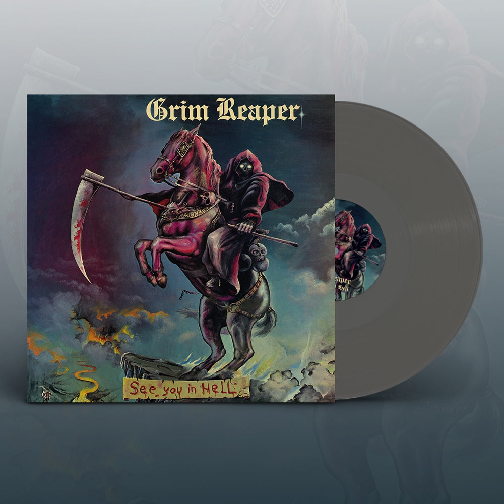 Grim Reaper LP - See You In Hell (Grey Vinyl) | Buy Now For 37.99