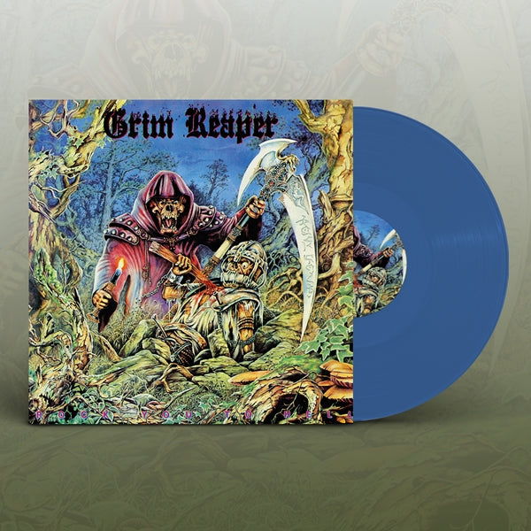 Grim Reaper LP - Rock You To Hell (Blue Vinyl) | Buy Now For 37.99