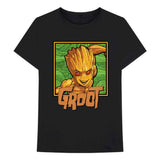 Marvel Comics T Shirt - Groot Square
