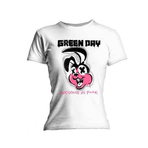 Green Day Woman's T Shirt - Road Kill Skinny