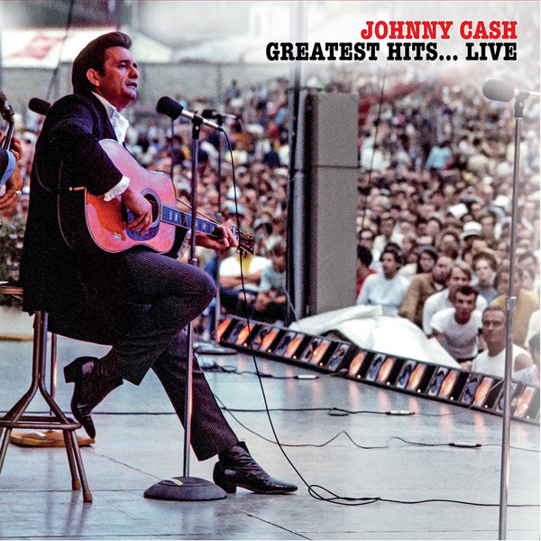Johnny Cash LP - Greatest Hits Live (180G Eco Coloured Vinyl) | Buy Now For 41.99