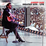 Johnny Cash LP - Greatest Hits Live (180G Eco Coloured Vinyl) | Buy Now For 41.99