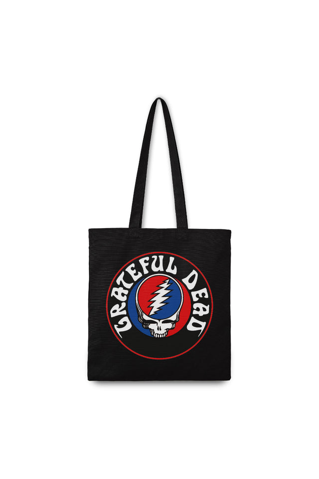 Rocksax Grateful Dead Tote Bag Grateful Dead Rocksax Official Music Merchandise