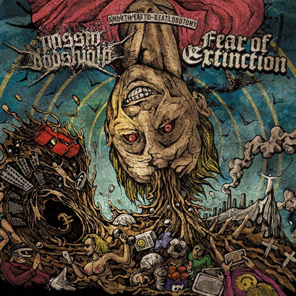 Passiv Dödshjälp/Fear Of Extinction LP - Split | Buy Now For 31.99