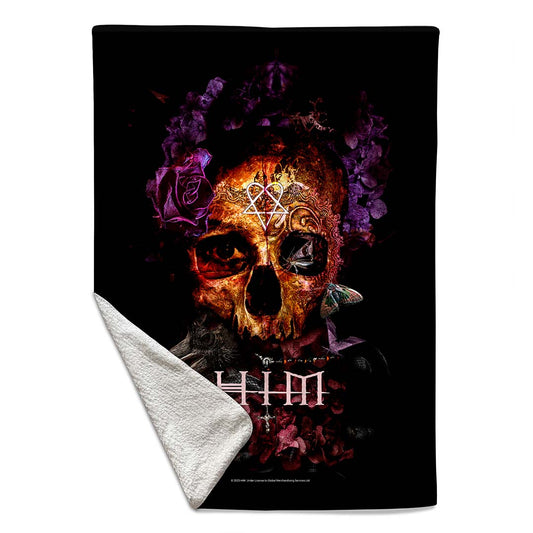 Rocksax HIM Sherpa Fleece Blanket - Corpus  | Buy Now From £39.99