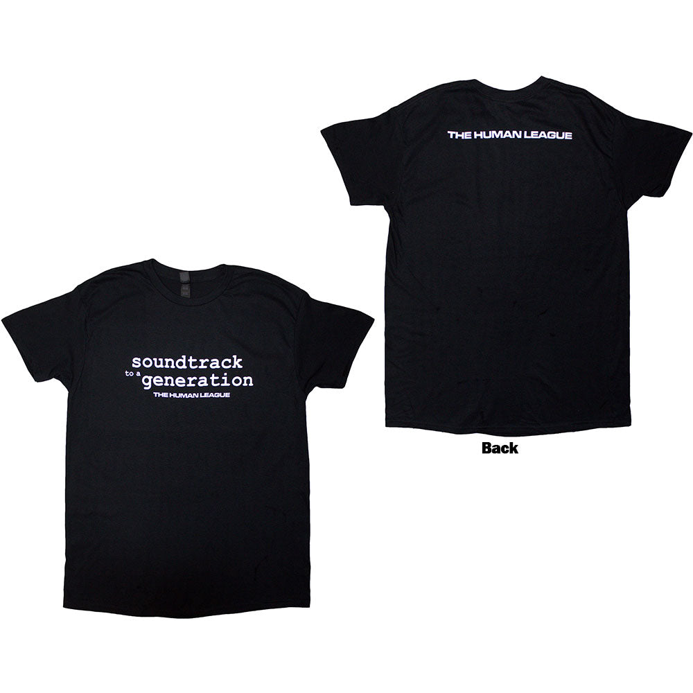 The Human League T Shirt - Soundtrack To A Generation | Buy Now For 24.99
