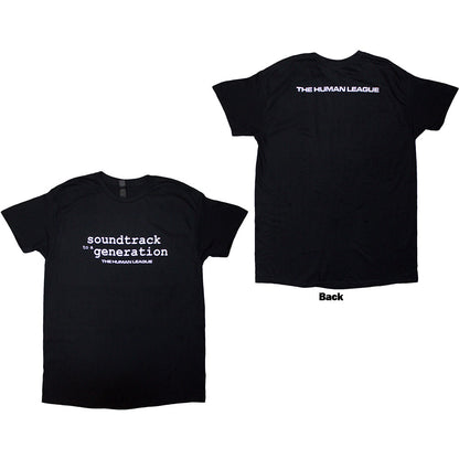 The Human League T Shirt - Soundtrack To A Generation | Buy Now For 24.99