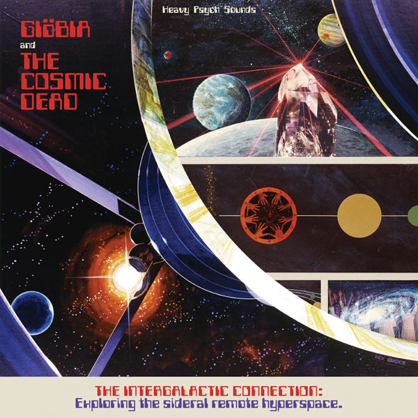 Giöbia / The Cosmic Dead LP - The Intergalactic Connection – Exploring The Sideral Remote Hyperspace (Coloured Vinyl) | Buy Now For 38.99