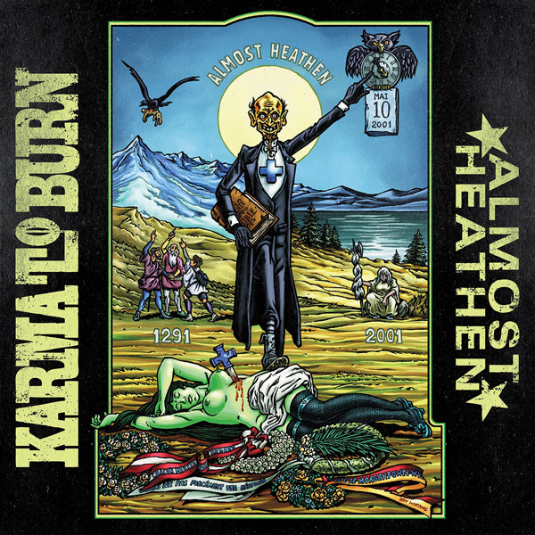 Karma To Burn LP - Almost Heathen (Coloured Vinyl) | Buy Now For 38.99