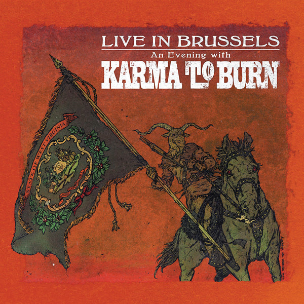 Karma To Burn LP - Live In Brussels (Blue Vinyl) | Buy Now For 38.99