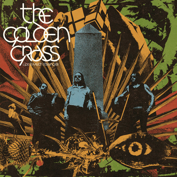  The Golden Grass LP - Life Is Much Stranger (Transparent Red-Blue-Orange Splatter Vinyl) | Buy Now For 44.99