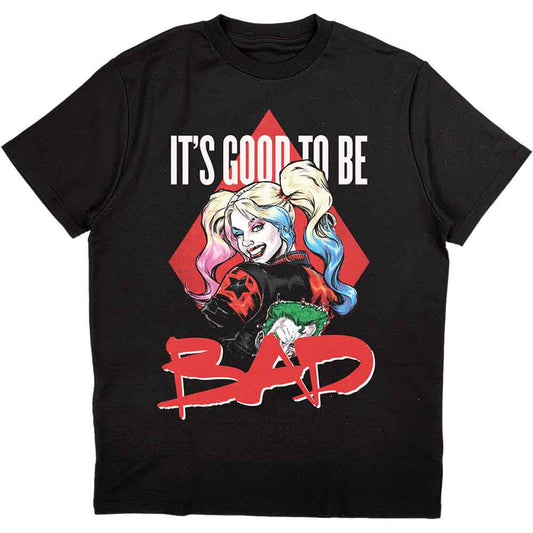 DC Comics T Shirt - Good To Be Bad